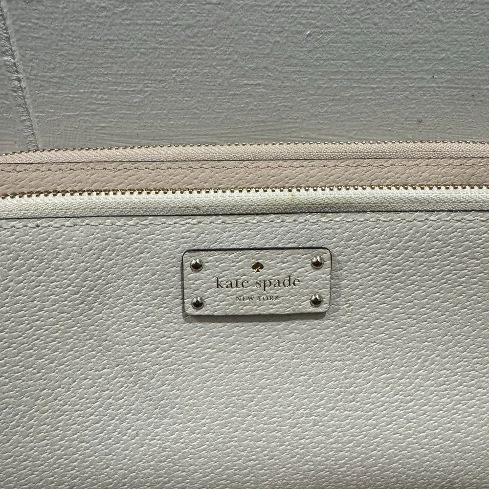 Kate Spade New York Anita‎ Wristlet Wallet Purse Two Tone READ